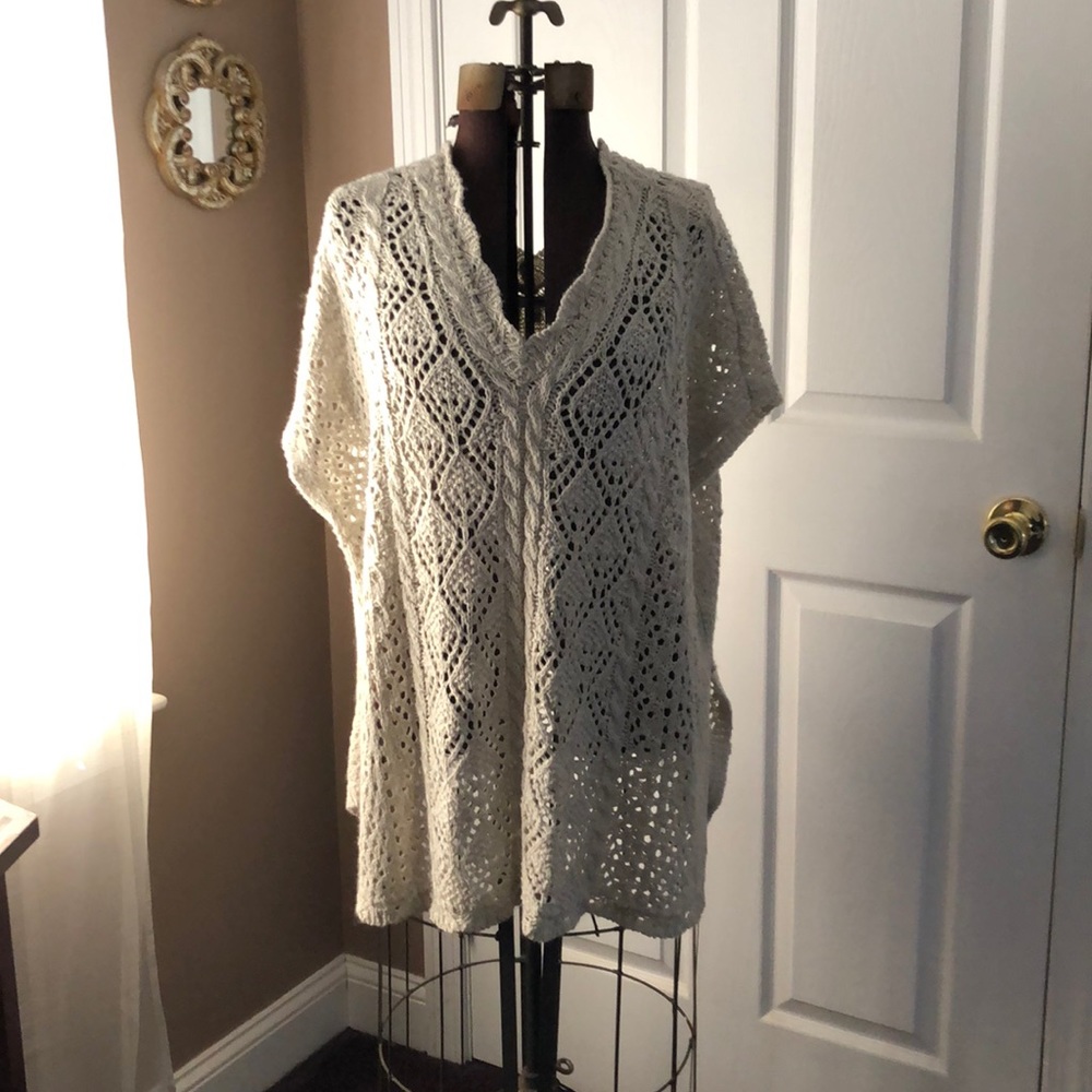 Sonoma Lacey knit caped sweater